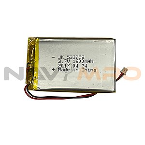 리튬폴리머 KC인증 충전지 JP533759 1200mAh / 상품코드:381445