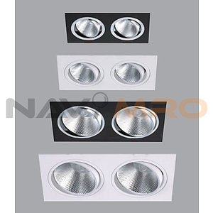 무빙 멀티 2구 매입 COB LED 조명