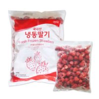 코리원 논산 냉동딸기(A등급~) 1kg(과일 빙수 디저트)