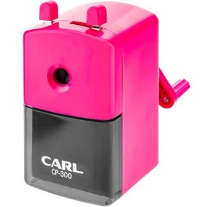 21000 칼 CARL CP-300 색연필전용 연필깎이 - 핑크