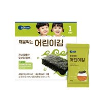 베베쿡 처음먹는 어린이김 15G*10입