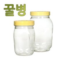 꿀병 1.2kg 2.4kg/페트병/꿀단지/플라스틱꿀병