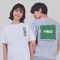 키밍 FOREST 삼림 여행 가족패밀리룩 기본반팔티