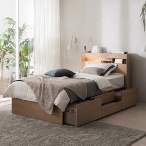 리바트 [추가 중복쿠폰] 필로시 슈퍼싱글 침대 프레임 2단 멀티수납형