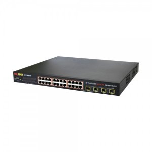 솔텍 SFC4000HP SFP 4포트 POE 24포트 스위칭허브 High POE지원