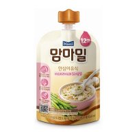 매일유업 맘마밀 안심이유식 아스파라거스와 닭가슴살 100g