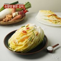 강원도 김치 소양강 맑은 김치 백김치 3kg,5kg,10kg