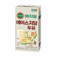 정식품 베지밀 에이스 저당 두유 190ml