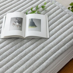 시원한 프리미엄 인견 단면 패드 [스텔라] 3 color[시원한 여름 침대패드(냉장고 쿨링 누빔 패밀리사이즈 킹 맞춤)]