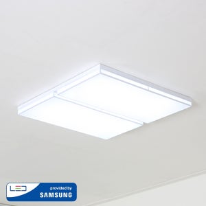 LED 빈스 밀크솔 거실등 100W / 삼성칩 아트솔 바리솔 국산 주광색 슬림 거실조명