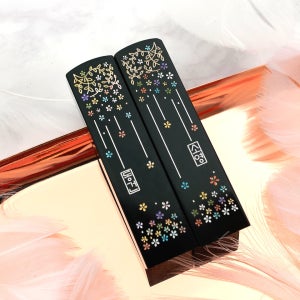 수제도장(커플) - 환상꽃비, 네모낭돌