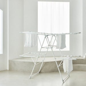 한샘 양날개 플러스 빨래건조대 기본형