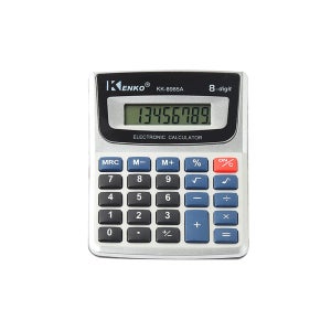 (KK-8985A 계산기) 8자리 사무용 업무용 휴대용 탁상용 전자 계산기