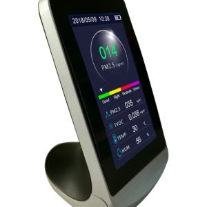 DM72 공기질 측정기(PM2.5 PM1.0 PM10 TVOC HCHO AQI)