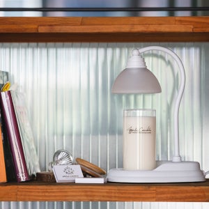 생화 향 캔들 타이머 워머세트 400ml 대용량,아카시아