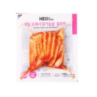 다영푸드 허닭 프레시 슬라이스 닭가슴살 칠리맛 100g