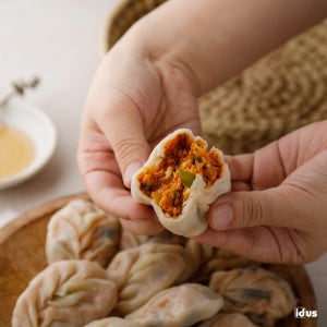 옥수의 진심♥매콤김치만두 36개, 옥수의진심