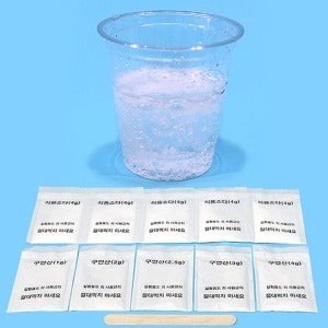 탄산수 만들기(약품 개별포장)(6인세트)