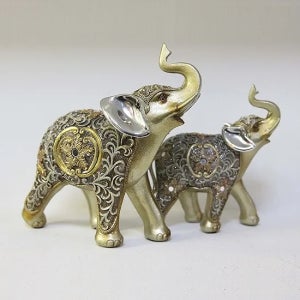 라움데코 포에 코끼리 인테리어 소품 2p 세트