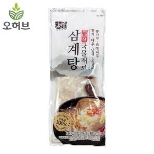 닭백숙 엄나무 삼계탕 재료 한약재 약초 육수 티백 약재 100g