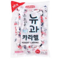 국제제과 멜랜드 뉴과400g10봉1BOX 달콤한우유맛 카라멜유가 대용량업소용 디저트사탕