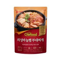 교동식품 쉐푸드 의성마늘햄 부대찌개 450g