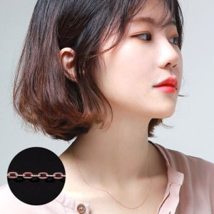 [미니아트]정품 14K 로즈골드 금 체인 목걸이 줄  42cm