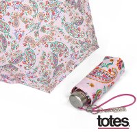 TOTES totes 토스우산 RAIN UV 5단우산 수동 파스텔 페이즐리 A101Q04