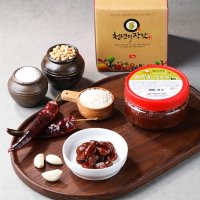 전북 순창 동백 민속고추장 마늘 장아찌 1kg