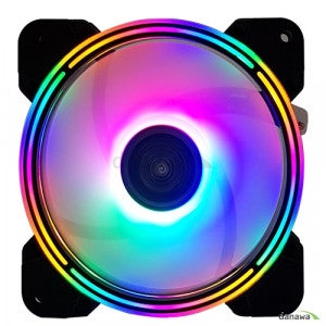 COOLERTEC SUPER LED RING-12025-AUTO RGB-R/C