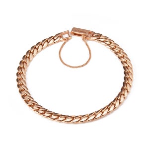 14k,18k 셀럽 커브 체인 팔찌