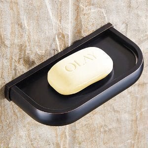 CS-01HB 블랙 럭셔리 욕실인테리어 선반 홀더 화장실 악세사리 황동 욕실 비누받침대