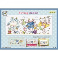 Sewing Rabbit 소다십자수도안[십자수소다도안]