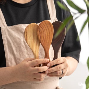 [주문제작] 세우는 나무 밥주걱, 묵수 (mooksoo)