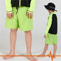 키즈아웃도어 키즈 반바지 보드숏 스판팬츠 남아여아 스윔쇼츠 수영바지 KINO PANTS 라임