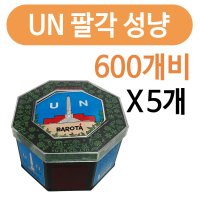 바로타유엔통 성냥 8각x 5개 UN팔각성냥 600개비