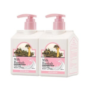 밀크바오밥 퍼퓸 바디로션 화이트머스크 더블기획