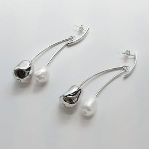[밀서울] Freshwater Pearl Cherry Earrings MSE-2021