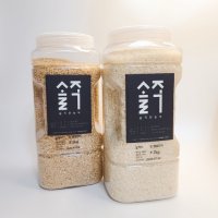 여름철쌀보관 추천 냉장고용기포장 쌀4kg (2kg+2kg)