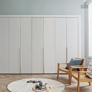 솔리에)(E0등급) 이든그레이 무광 붙박이장 240~360cm