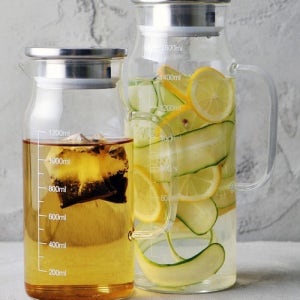 리베르타 내열유리 카라페(1200/1600ml),냉장고 물병 워터저그 1.2L 1.6L