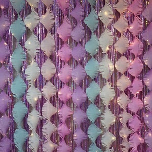 스파이럴 페이퍼 / 파티 스트리머 리본 백드롭 포토존 파티데코 가랜드 파티커튼