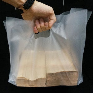 PE투명(무광)쇼핑백(30cm+옆면9cm) x 40cm100매