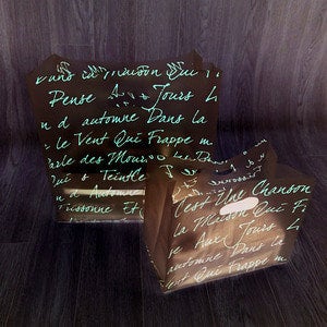 HD불문초코쇼핑백(대)(31cm+옆면8cm) x 40cm100매