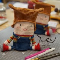 [라나돌스] 통통 필통군 손뜨개소품 DIY