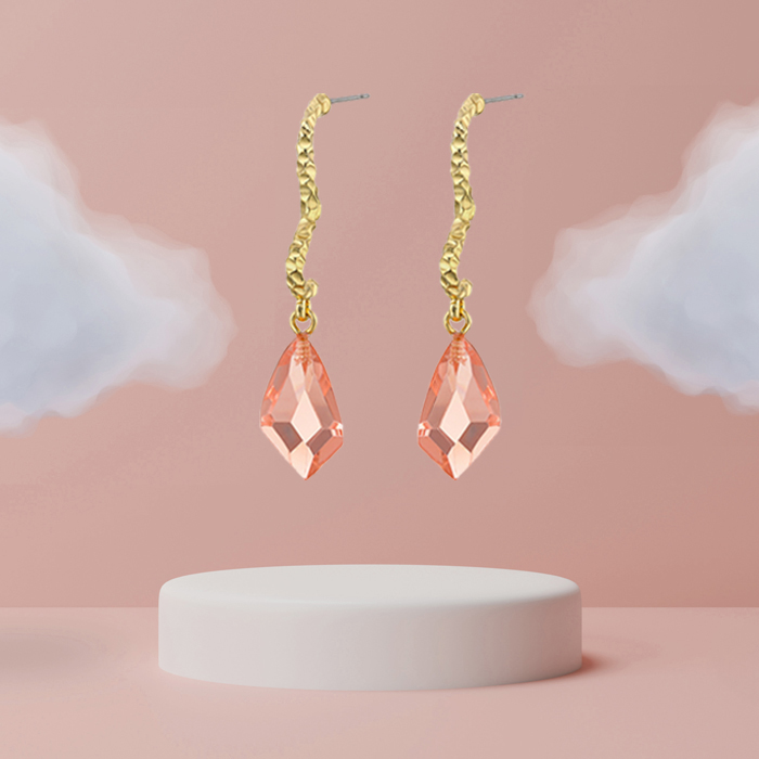 제이미앤벨 meteorite wave pearl earrings