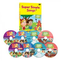 [길에듀] [DVD] 슈퍼심플송 SUPER SIMPLE SONG ABC Phonics & WORD 8종세트(DVD 4장+오디오 4장, 영어대본 온라인제공) / 대문자, 소문자, 음