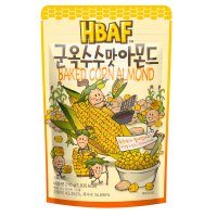 바프 HBAF 군옥수수맛 아몬드 210g