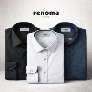 [롯데백화점] 레노마 셔츠 스판 링클프리 구김없는 남자 정장 비즈니스 와이셔츠 LE1205482492