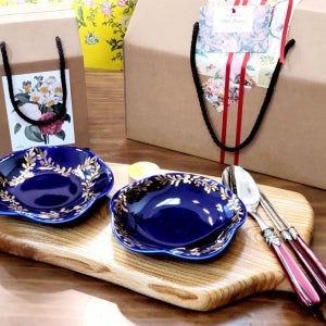 *새벽녁 플레이트*B품옵션추가*, 와일드플라워도자기